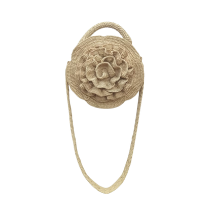 Eros - sac en raphia crocheté